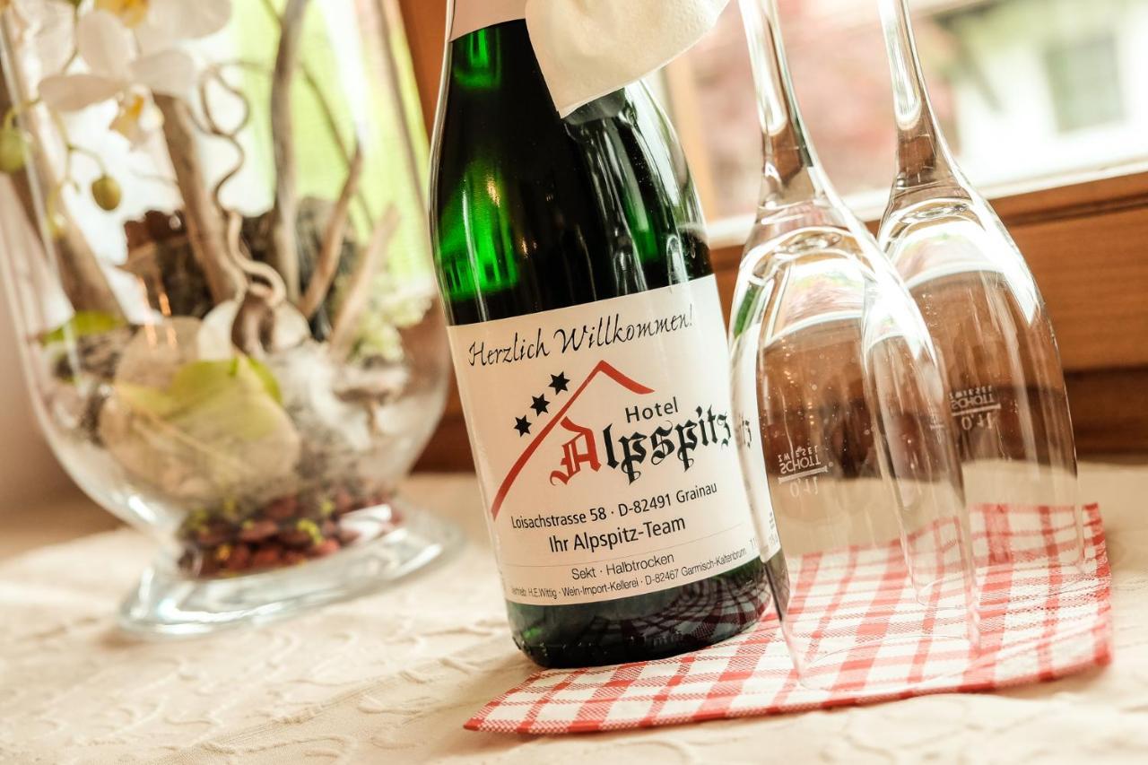 Hotel Alpspitz B&B Grainau Bagian luar foto